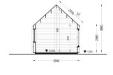 Blockbohlenhaus SALLY (34 mm + Holzverschalung), 20 m² specification 6