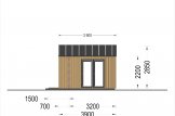 Gartenhaus aus Holz PIA (Isoliert, Elementbauweise), 5x3 m, 15 m² specification 3