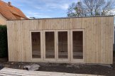Gartenbüro PREMIUM (Extra Isoliert, 34 mm + Holzverschalung), 6x3 m, 18 m² customer 1