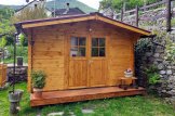 Gartenhaus aus Holz RENNES (34 mm) 4x3 m, 12 m² customer 1