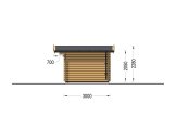 Gartenhaus aus Holz PETER (34 mm), 3x3 m, 9 m² specification 5