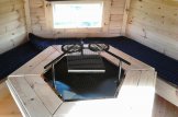 Grillhaus KOTA (44 mm) 9 m² mit Erweiterung customer 1