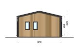 Blockbohlenhaus ANGELA RV (Isoliert, KfW55), 50 m² specification 3