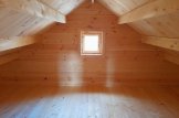 Blockbohlenhaus mit Schlafboden und Terrasse ALBI (66 mm), 20 m² + 8 m² customer 2