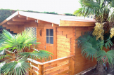 Gartenhaus NINA (44 mm) 5x5 m, 25 m² customer 2