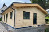 Blockbohlenhaus LIMOGES (Isoliert, 44+44 mm), 103 m² customer 2
