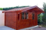 Gartenhaus aus Holz DREUX (44 mm), 4x4 m, 16 m² customer 1