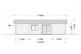 Blockbohlenhaus UZES (120 mm) 70 m² specification 4