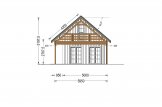 Blockbohlenhaus AURA S (66 mm + Holzverschalung), 139 m² specification 6