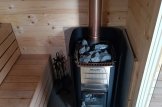 Gartensauna ELDA (44 mm), 2x2 m, 4 m² customer 3