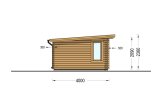 Gartenhaus aus Holz ESSEX (44 mm), 5x4 m, 20 m² specification 3