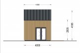 Kleines Holzhaus SARA (Isoliert, 34 mm + Holzverschalung), 20 m² specification 4