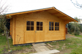 Gartenhaus LILLE (44 mm) 5x5 m, 25 m² customer 2