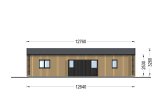 Blockbohlenhaus NICOLE (Isoliert, 44 mm + Holzverschalung), 68 m² specification 4