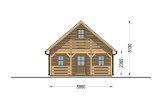 Blockbohlenhaus LIVINGTON S (44 mm), 50 m² specification 3