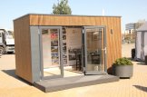 Gartenhaus als Büro PREMIUM (Isoliert, SIPS), 4.1x2.4 m, 10 m² customer 2