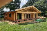 Holzhaus RIVIERA (44+44 mm), 100 m² + 20 m² Terrasse customer 3