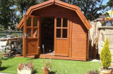 Gartenhaus aus Holz ORLANDO (34 mm), 3x3 m, 9 m² customer 1
