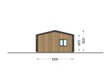 Blockbohlenhaus SELENE RV (Isoliert, KfW55), 54 m² specification 3