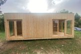 Modern Gartenhaus PREMIUM (Isoliert, 34 mm + Holzverschalung), 7.5x4 m, 30 m² customer 3