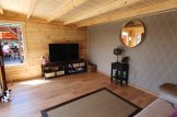 Gartenhaus aus Holz ESSEX (Isoliert, 44+44 mm), 5x4 m, 20 m² customer 3