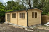 Gartenhaus aus Holz NORA (34 mm), 7x3.5 m, 24 m² customer 3