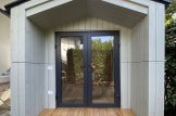 Gartenbüro PIA (34 mm + Holzverschalung), 3x3 m, 9 m² customer 1