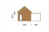 Blockbohlenhaus ADALINE S (44 mm), 45 m² specification 3