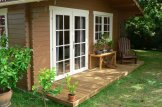 Gartenhaus aus Holz WISSOUS (44 mm), 5x6 m, 30 m² customer 3