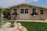 Gartenhaus aus Holz CLARA (44 mm), 7x4 m, 28 m² customer 3