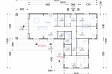 Holzwohnhaus TESSA (Extra Isoliert, 44 mm + Holzverschalung), 150 m² specification 5