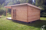 Gartenhaus CARL (34 mm) 5x4 m, 20 m² customer 3