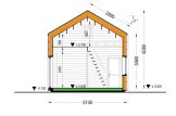 Blockbohlenhaus SARA RV (Isoliert, KfW55), 20 m² specification 7