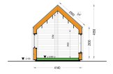 Blockbohlenhaus SALLY RV (Isoliert, KfW55), 20 m² specification 6