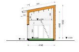 Blockbohlenhaus SOPHIA RV (Isoliert, KfW55), 20 m² specification 7
