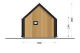 Blockbohlenhaus SALLY (34 mm + Holzverschalung), 20 m² specification 4
