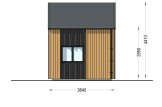 Kleines Holzhaus SARA (Isoliert, 34 mm + Holzverschalung), 20 m² specification 6