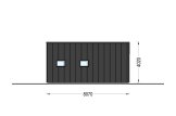 Fertighaus aus Holz GINNY PV (Isoliert, KfW55), 49 m² specification 3