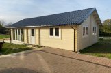 Blockbohlenhaus ANICA (Isoliert, 44+44 mm), 71 m² customer 1