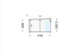 Holzhaus PREMIUM S (34 mm + Holzverschalung), 7.5x4 m, 30 m² specification 6