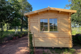 Gartenhaus aus Holz ELEONORA (44 mm), 6.6x3 m, 20 m² customer 2