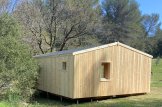 Blockbohlenhaus MARINA Modern (34 mm + Holzverschalung), 8x6 m, 48 m² customer 3