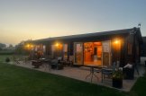 Blockbohlenhaus AGNES (44+44 mm), 75 m² customer 3