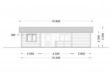 Blockbohlenhaus UZES (120 mm) 70 m² specification 2