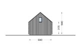 Kleines Holzhaus zum Wohnen MILANA RV (Isoliert, KfW55), 41 m² specification 5