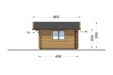 Gartenhaus aus Holz WISSOUS (34 mm), 5x4 m, 20 m² specification 5
