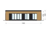 Holzhaus zum Wohnen CARLA RV (Isoliert, KfW55), 66 m² specification 2