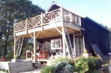 Blockbohlenhaus LANGON (66 mm) 108 m² mit extra Schneelast customer 2