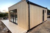 Modern Gartenhaus PREMIUM (Isoliert, 34 mm + Holzverschalung), 6x5 m, 30 m² customer 2