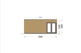 Modern Gartenhaus PREMIUM (Isoliert, 34 mm + Holzverschalung), 6x5 m, 30 m² specification 4